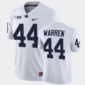 #44 Tyler Warren Penn State White Men's Jersey Limited College Football 574353-200