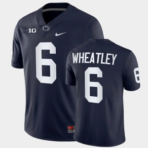 #6 Zakee Wheatley PSU Navy Men's Jersey Game College Football 992164-753
