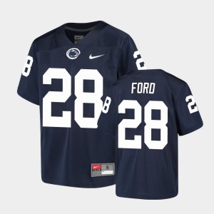 #28 Devyn Ford Lions Navy Youth Jersey Alumni 265172-339